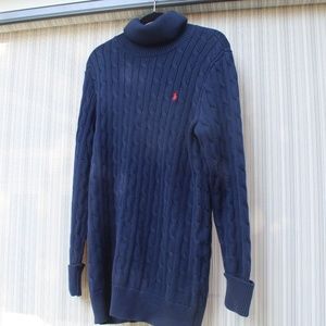 POLO TURTLE NECK LONG SLEEVE WOOL SWEATER VERY WAR